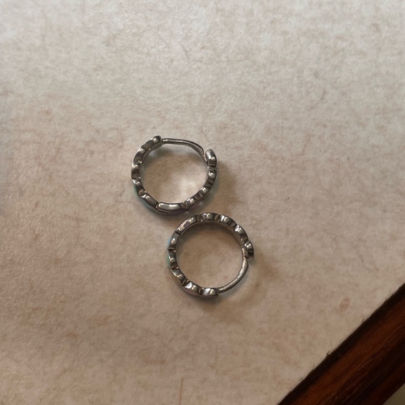 Sterling Silver Earrings Rainbow Heart Ear Ring Dangle 925 enamel - Picture 5 of 5